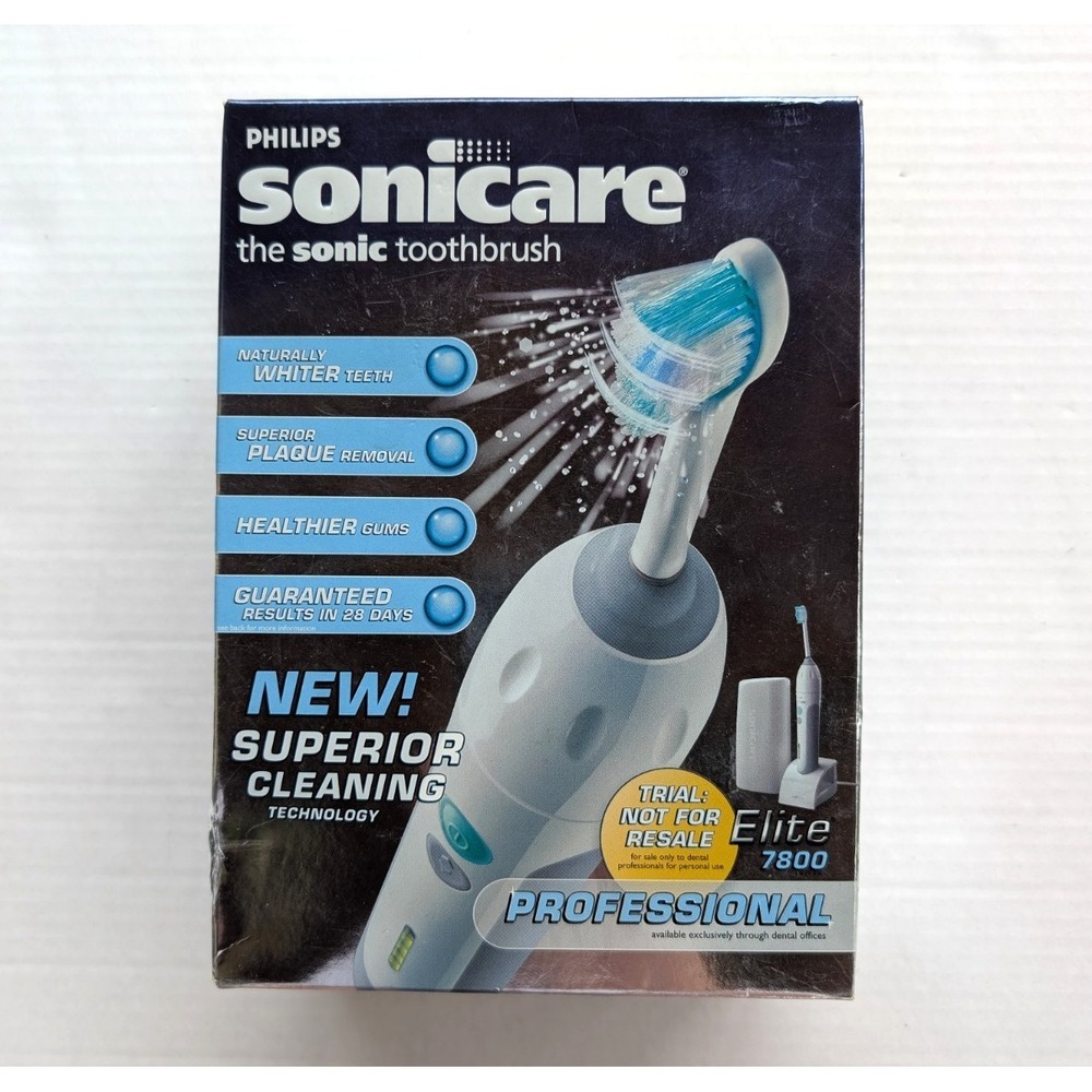 SEALED Philips Sonicare Electric Toothbrush Elite 7800 Professional HX 7882